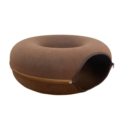 Donut Interactive Cat Bed