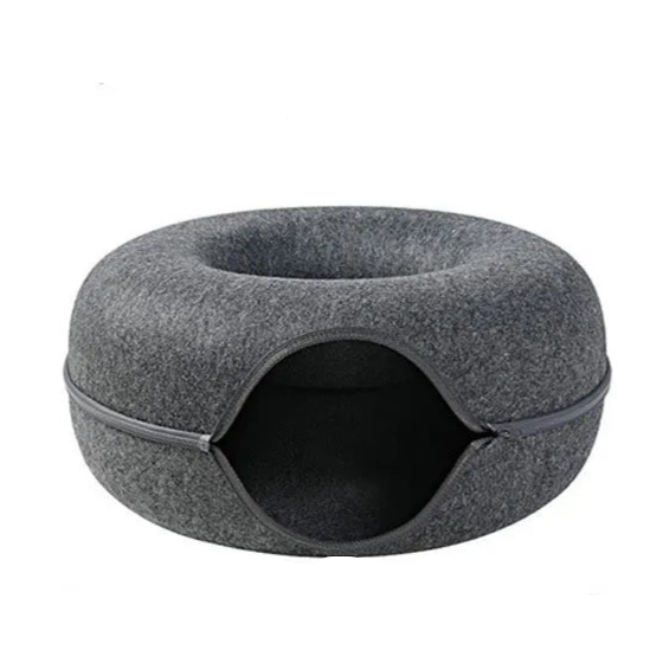 Donut Interactive Cat Bed